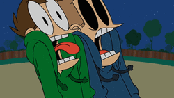 Eddsworld Tom And Edd Surprised GIF