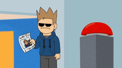 Eddsworld Tord Got His Hat GIF