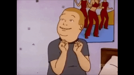 Edge Of My Seat Bobby Hill GIF