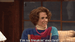 Edge Of My Seat Kristen Wiig GIF