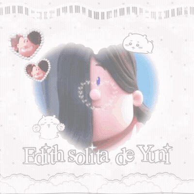 Edith Solita De Yuni Cartoon Character Poster GIF