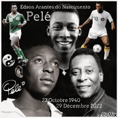 Edson Arantes Do Nascimento Pelé Poster GIF