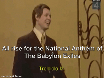 Eduard Khil National Anthem Of The Babylon GIF