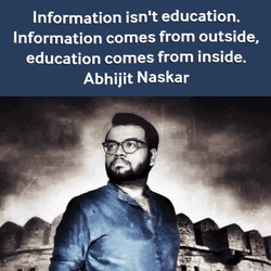 Educational Information Quote By Abhijit Naskar