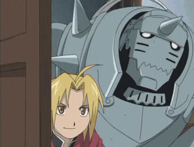 Edward And Alphonse Fullmetal Alchemist GIF
