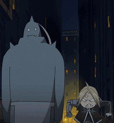 Edward Elric Angry Alphonse GIF