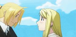Edward Elric Fullmetal Hug GIF