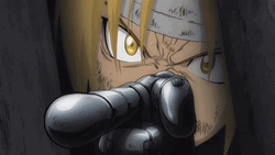 Edward Elric Fullmetal Intense Aim GIF