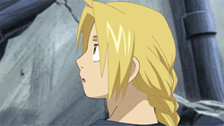 Edward Elric Fullmetal Suspicious GIF