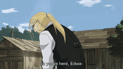 Edward Elric Knock Down Eric GIF