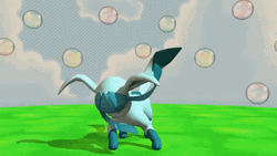 Eevee Evolutions Dancing Glaceonf GIF