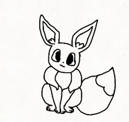 Eevee Evolutions Drawing GIF