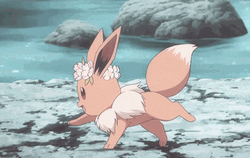 Eevee Evolutions Happy Jump GIF