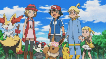 Eevee Evolutions Pokemon Movie GIF