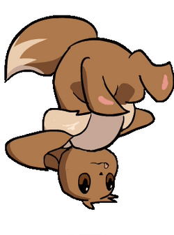 Eevee Head Spin Break Dance GIF