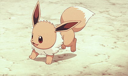 Eevee Jumps GIF