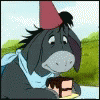 Eeyore Has A Cake GIF