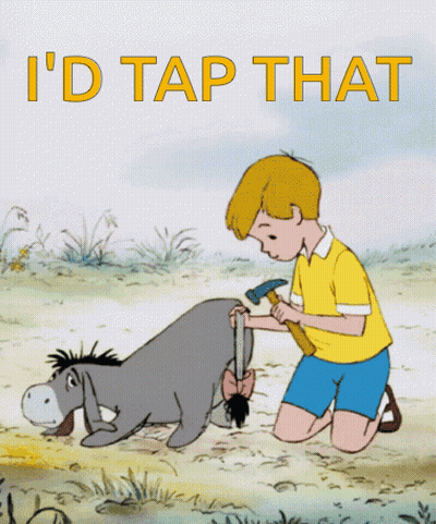 Eeyore Winnie The Pooh Scarf GIF