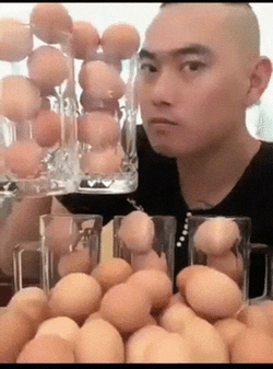 Egg Laying King Bottoms Up GIF