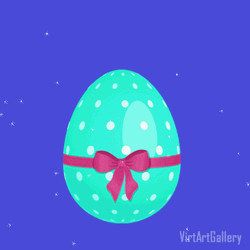 Egg Laying King Happy Easter GIF