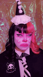 Egirl Disappointed Sad Clown GIF