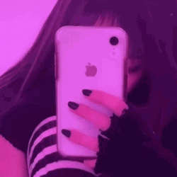 Egirl Mirror Selfie GIF