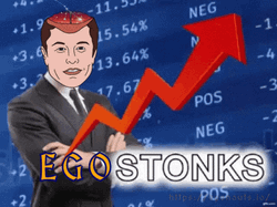 Ego Stonks Man With Exposed Brain GIF