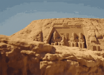 Egypt Statue Of Man GIF