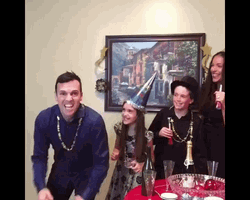 Eh Bee Family New Year GIF