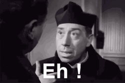 Eh Fernandel Vintage Movie Scene GIF