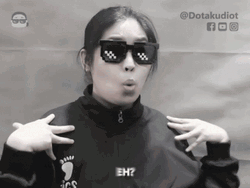 Eh Filipina Deaf Youtuber Wearing Eyeglasses GIF