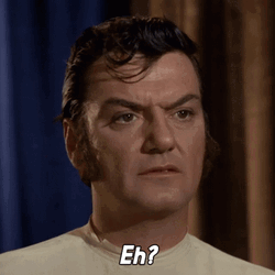 Eh Flustered Trelane Star Trek GIF