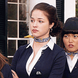 Eh Shoulder Shrug Alexis Knapp GIF
