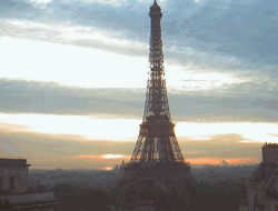 Eiffel Tower Time Lapse Photograph