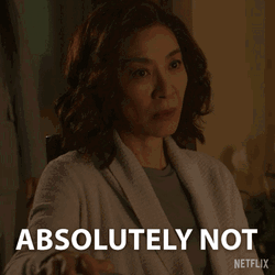 Eileen Sun Angry Absolutely Not GIF