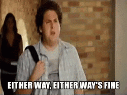 Either Way Of Jonah Hill In Superbad GIF