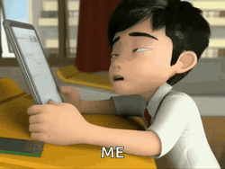Ejen Ali Sleepy Meme GIF