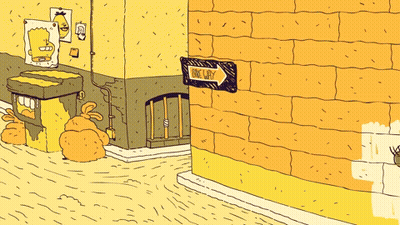 El Berto Skateboard Animation GIF
