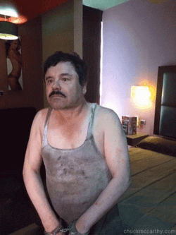 El Chapo Moving Head GIF