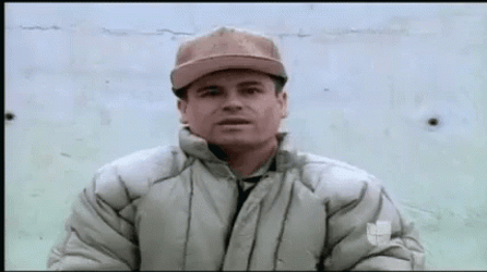 El Chapo Wearing A Cup GIF