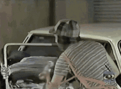 El Chavo Cleaning Car Window GIF