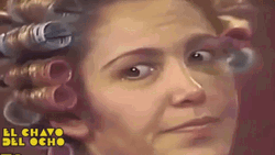 El Chavo Dona Florinda Eye Roll GIF