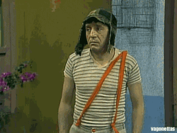 El Chavo Hungry Thoughts GIF