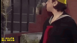 El Chavo Quico Looking Confused GIF