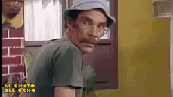 El Chavo Suspicious Don Ramon  GIF