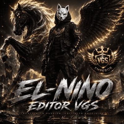 El Nino Editor VGS Poster With Masked Man GIF