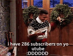 Elaine Dance Carlton Christmas GIF