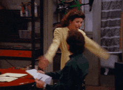 Elaine Dancing Body Swaying GIF