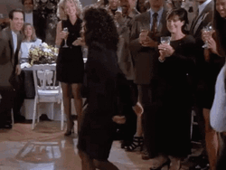 Elaine Dancing Smiling GIF