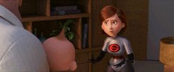 Elastigirl Arguing With Mr Incredible GIF